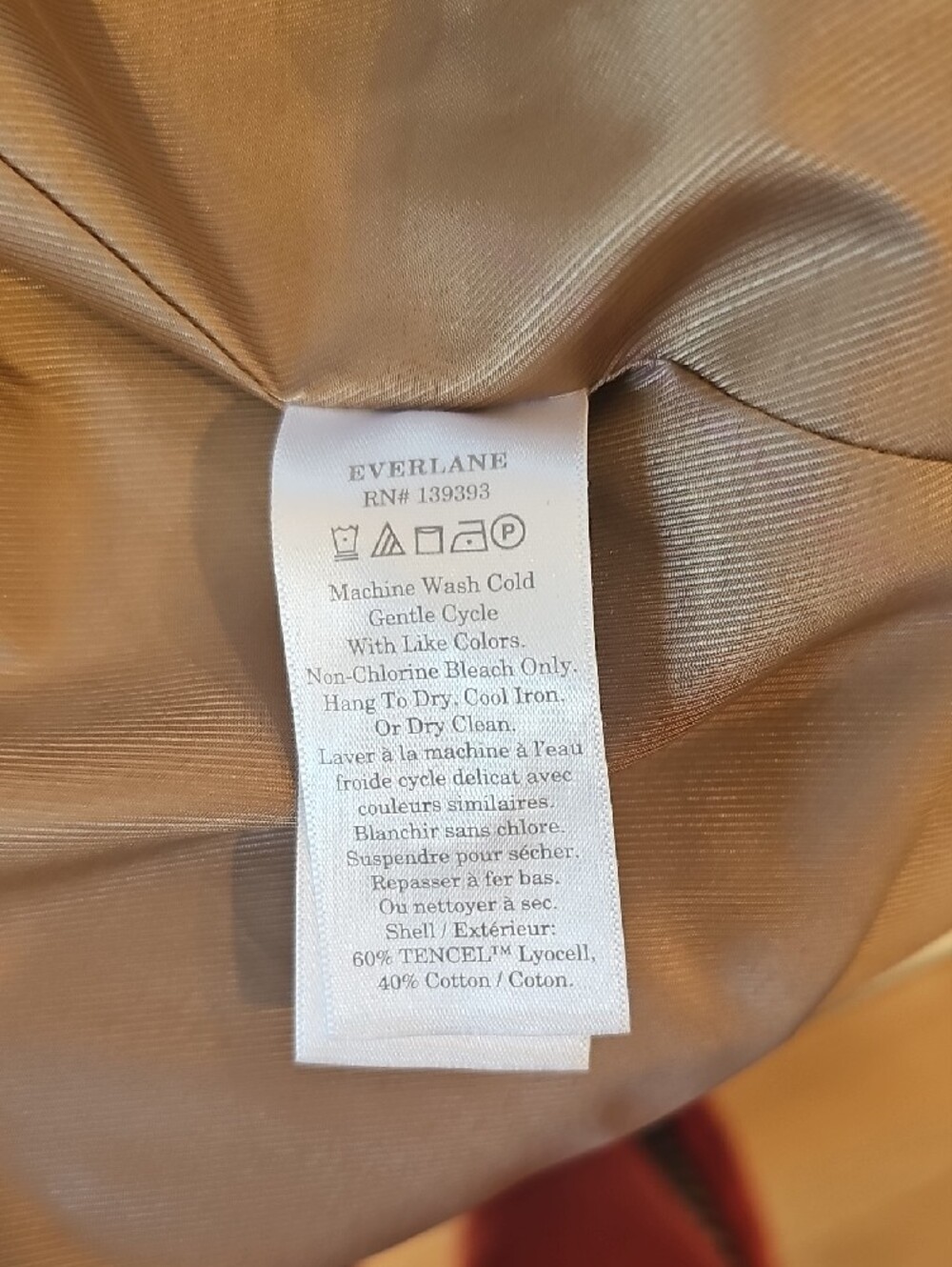 Everlane Beige Blazer Jacket - Picture 6 of 7